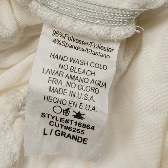 WHITE ruched stretchy spaghetti strap sexy top sizes S M - Picture 14 of 14